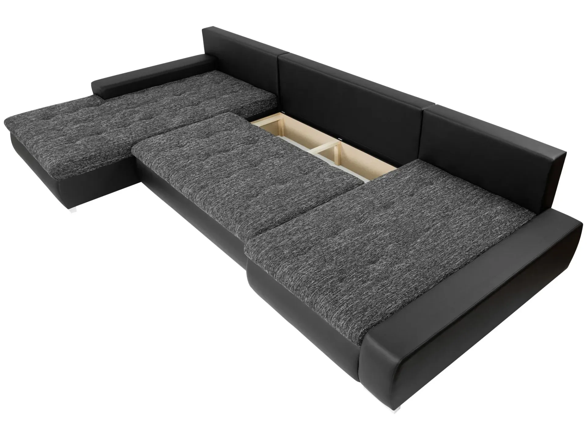 Hjørnesofa-Cillo 6-seters U-sofa