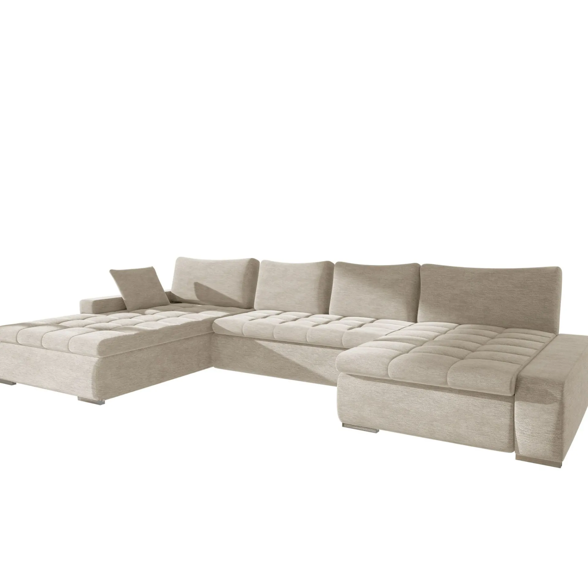 Hjørnesofa-Cillo 6-seters U-sofa