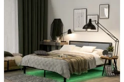 Bedly Sengeramme & Sengestamme-Clamart Dobbeltseng 180 | 200 cm Svart