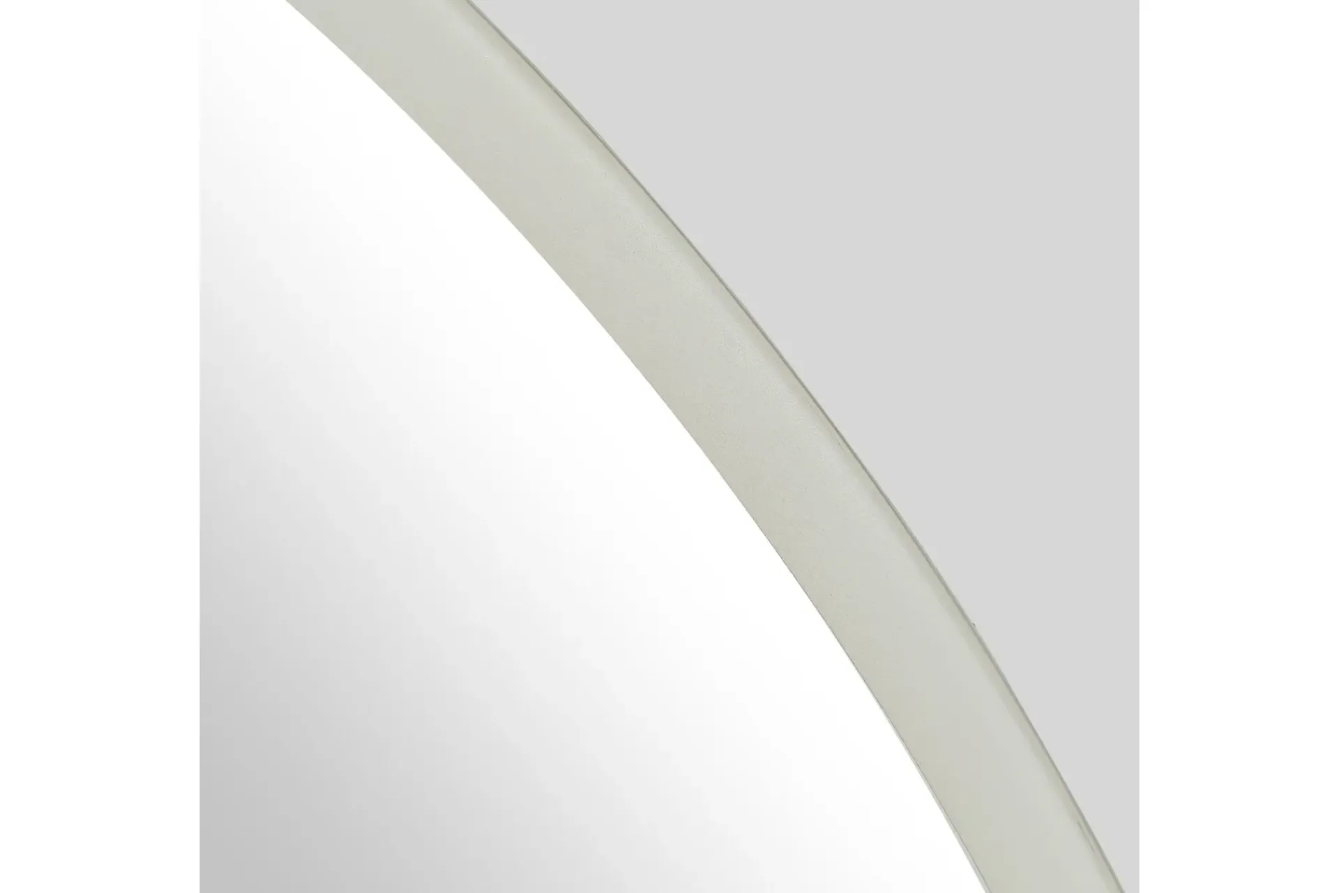 Innsynsbeskyttelse & Innhegning|Baderom-Clas Rundt Baderomsspeil med LED-belysning 100 cm Transparent