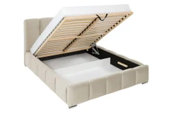 Sengeramme & Sengestamme|Seng Med Oppbevaring-Cleaton Boblet Sengeramme 180x200 cm Med Oppbevaring Beige/Lys Beige