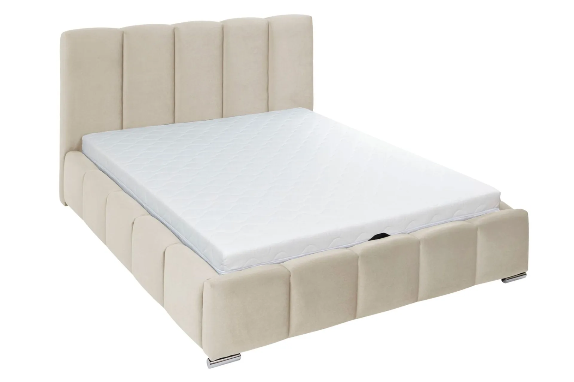 Sengeramme & Sengestamme|Seng Med Oppbevaring-Cleaton Sengeramme 140x200 cm Beige