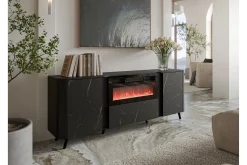 Tillbehør Peiser|Gasspeis-Clement Kommode 200 cm Svart