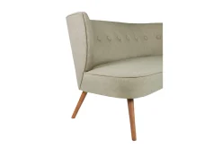 2 Seter Sofa-Clivocast 2-Seter Sofa Grey