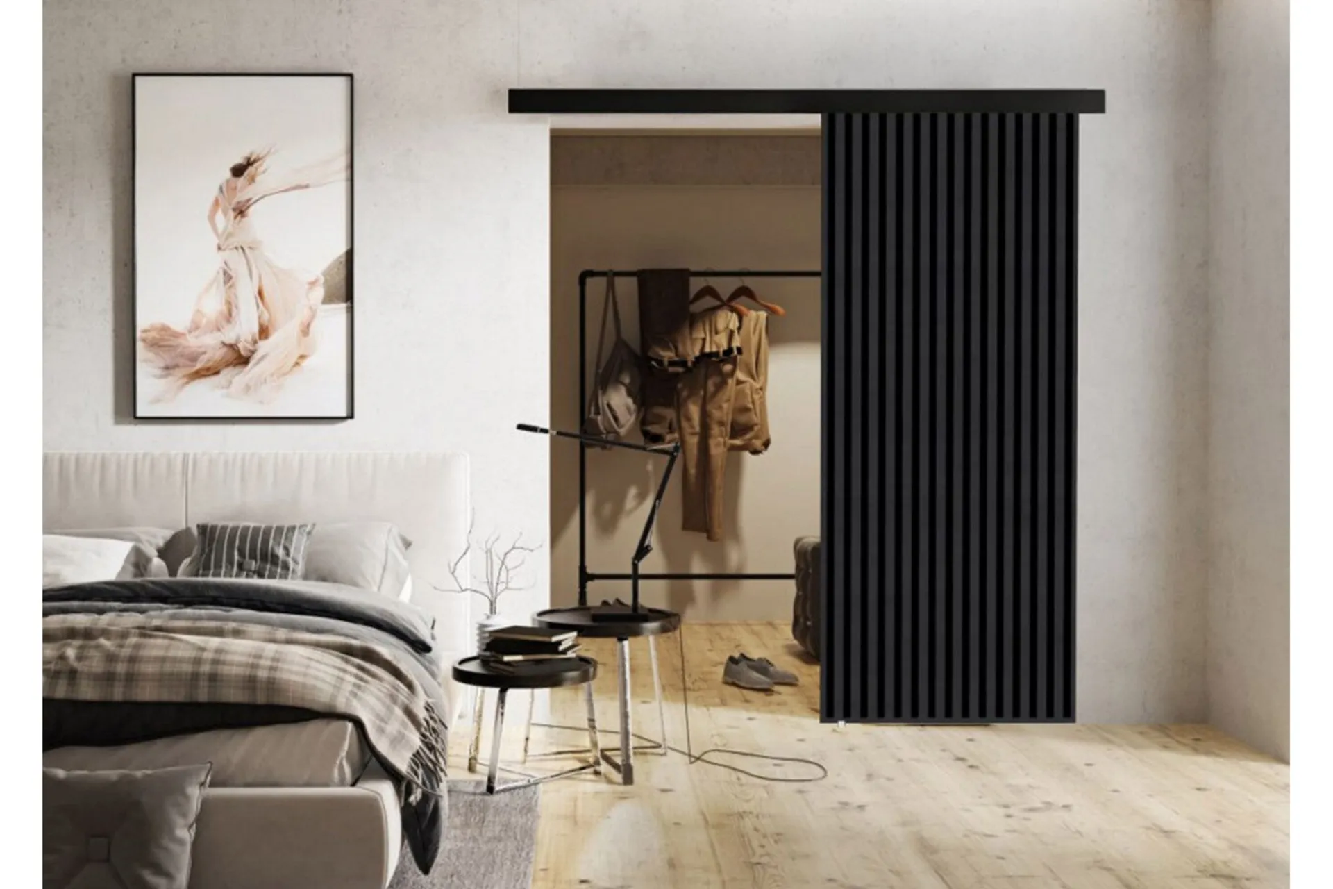 Gulv, Vegg & Tak|Spiker, Skrue & Innfesting-Clonmore Highboard Black Svart