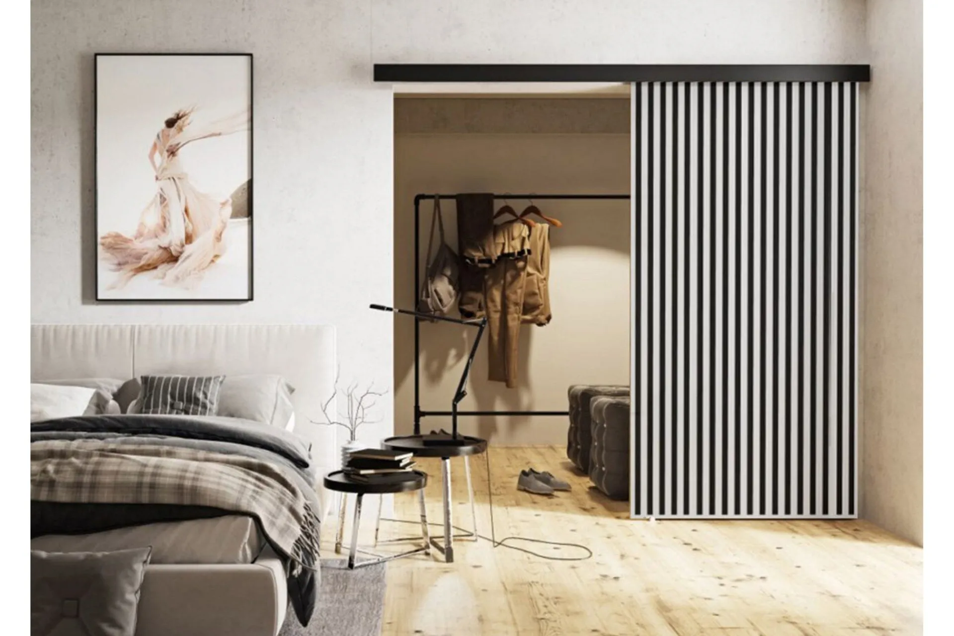 Dører & Porter-Clonmore Highboard White Hvit