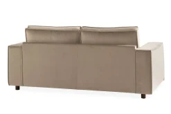 2 Seter Sofa-Cloudia Fløyelssofa 2-seters Beige