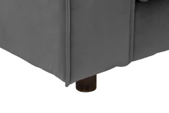 Hjørnesofa-Cloudia Hjørnesofa Large Fløyel Grey