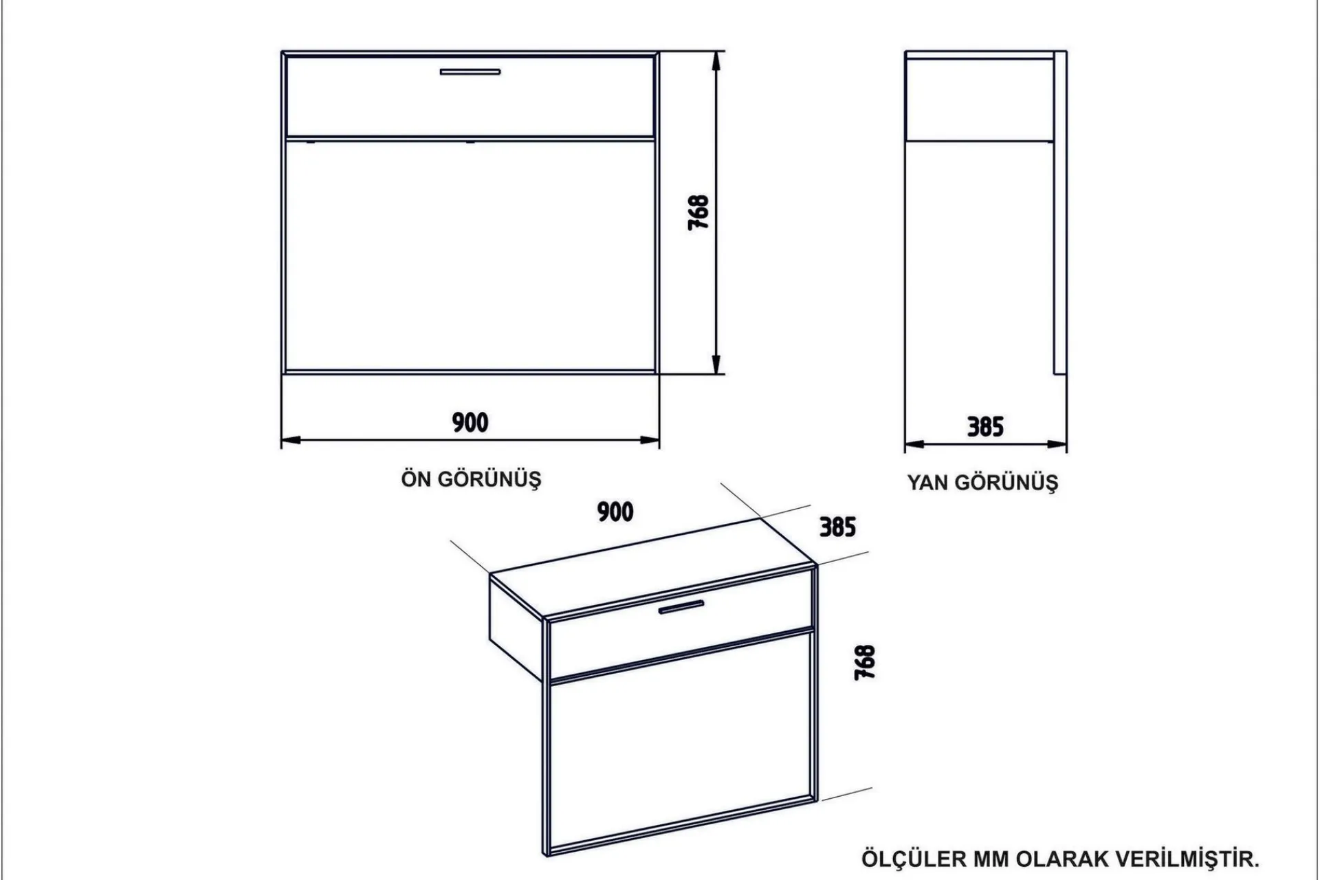Cofield Sideboard 90 cm
