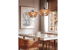 Trio Lighting Colino Pendellampe E27 Tre/Antracit