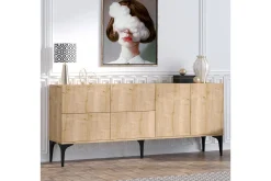Gangbord|Avlastningsbord-Colldela Avlastningsbord 180 cm Natur