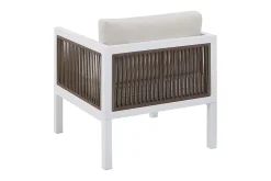 Veranda & Terrasse|Loungesett-Columbero Loungegruppe 5-seter Hvit