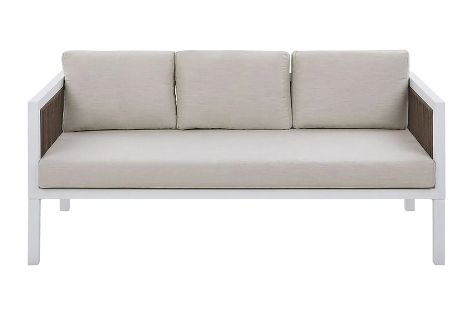 Veranda & Terrasse|Loungesett-Columbero Loungegruppe 5-seter Hvit