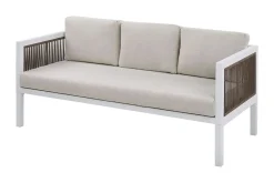 Veranda & Terrasse|Loungesett-Columbero Loungegruppe 5-seter Hvit