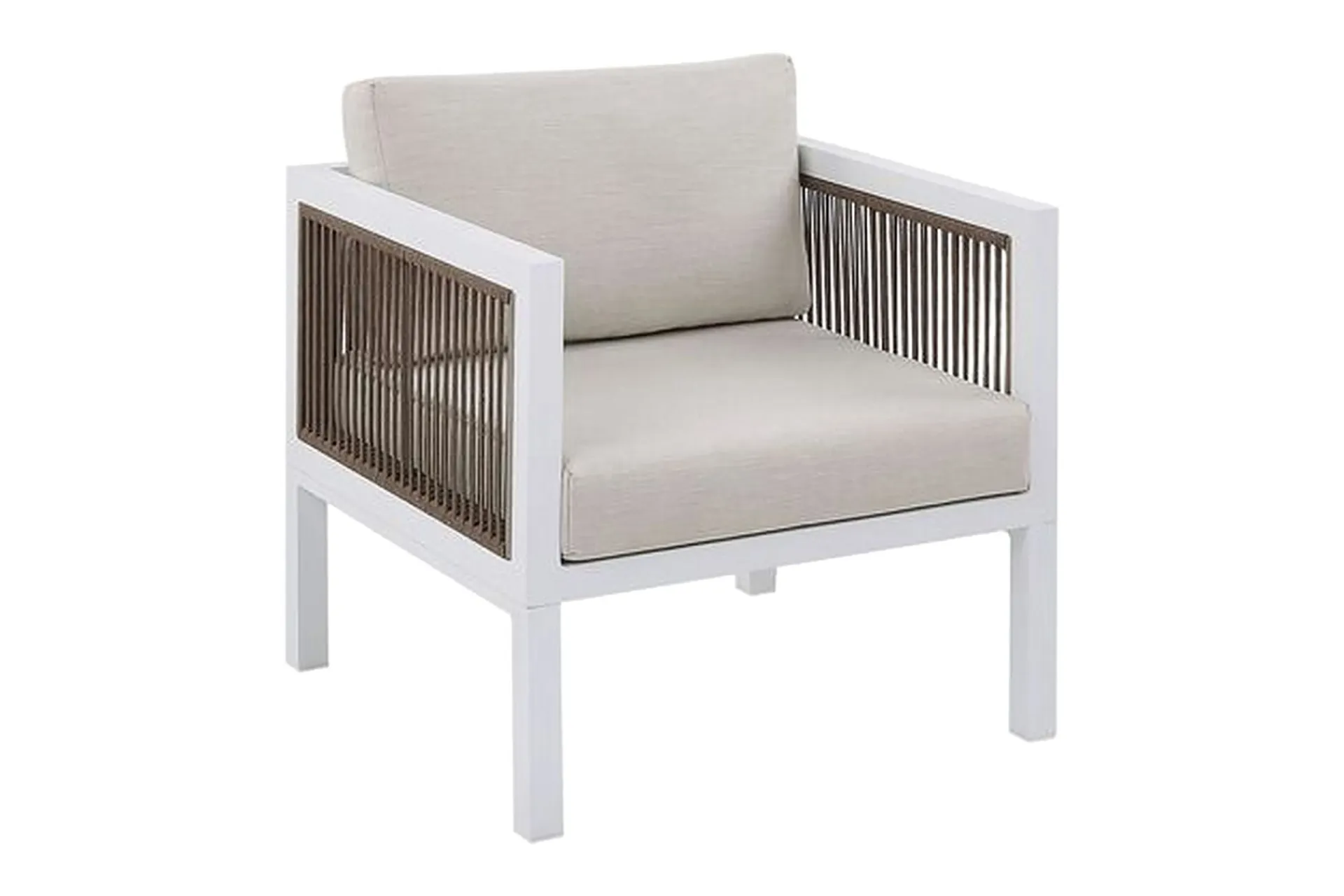 Veranda & Terrasse|Loungesett-Columbero Loungegruppe 5-seter Hvit