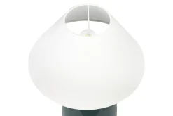 Nattbordslampe|Bordlampe-Columbrete Bordlampe 57 cm E27 Mørkegrønn,Hvit