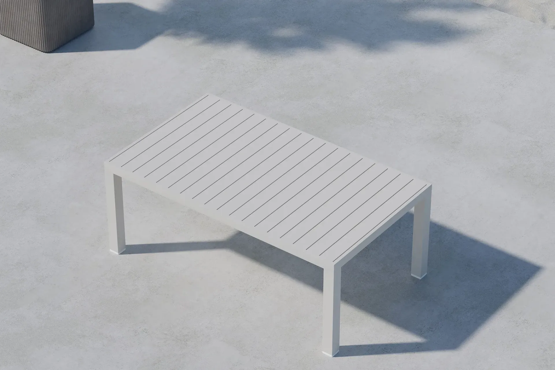 Venture Home Loungebord & Sofabord Utendørs|Balkongmøbler-Copacabana Sofabord Utendørs 70x120 cm Beige