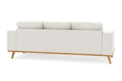 Scandinavian Choice Copenhagen Compact 3-seters Vendbar L-formet Divansofa i Stoff