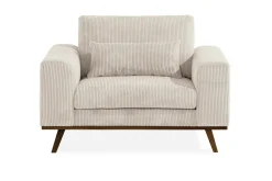 Scandinavian Choice Lenestoler-Copenhagen Lenestol Cordfløyel Beige