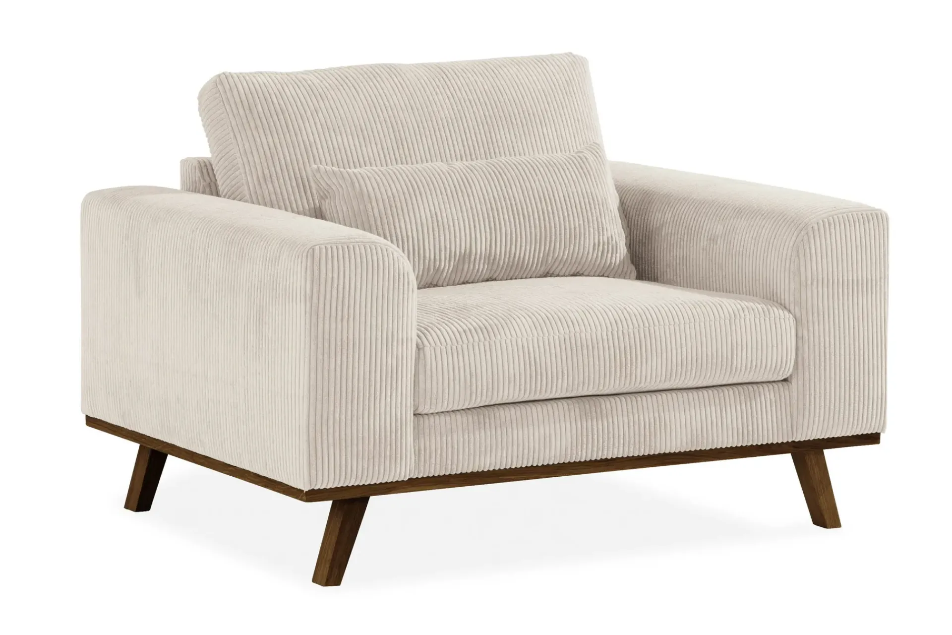 Scandinavian Choice Lenestoler-Copenhagen Lenestol Cordfløyel Beige