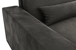 Scandinavian Choice Velour Sofa & Fløyel Sofa-Copenhagen 3-seters Fløyelssofa Mørkegrå