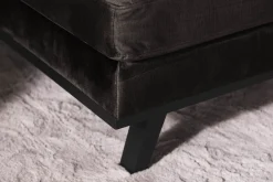 Scandinavian Choice Copenhagen 5-seters Høyrevendt U-formet Sofa med Divan og Sjeselong i Fløyel