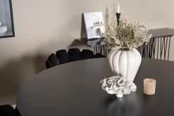 Furniture Fashion Spisegrupper-Copenhagen Spisegruppe med 4 Limhamn Spisestoler Svart