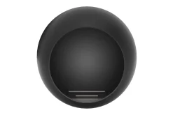 Nordflamma Tillbehør Peiser|Peis Uten Pipe-Corbo Liten Vegghengt Rund Etanolkamin 60x23x60 cm i Stål Svart
