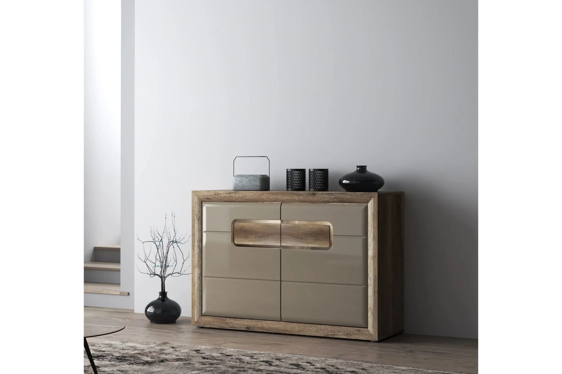 Sideboard & Skjenker-Corlius Sideboard 44x134 cm Beige/Brun