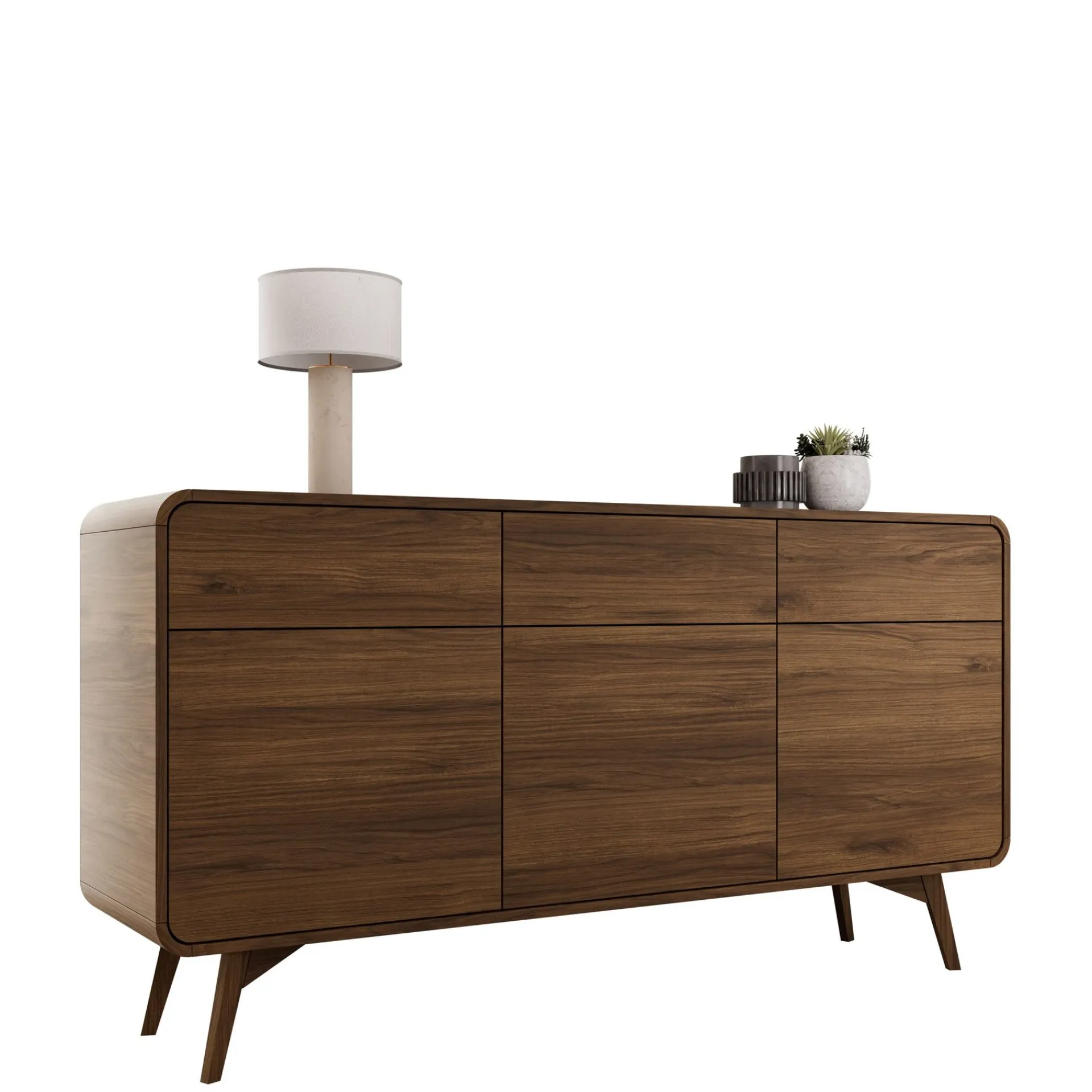Skap|Vegghengt Oppbevaring-Corvan Skjenk 160 cm brown