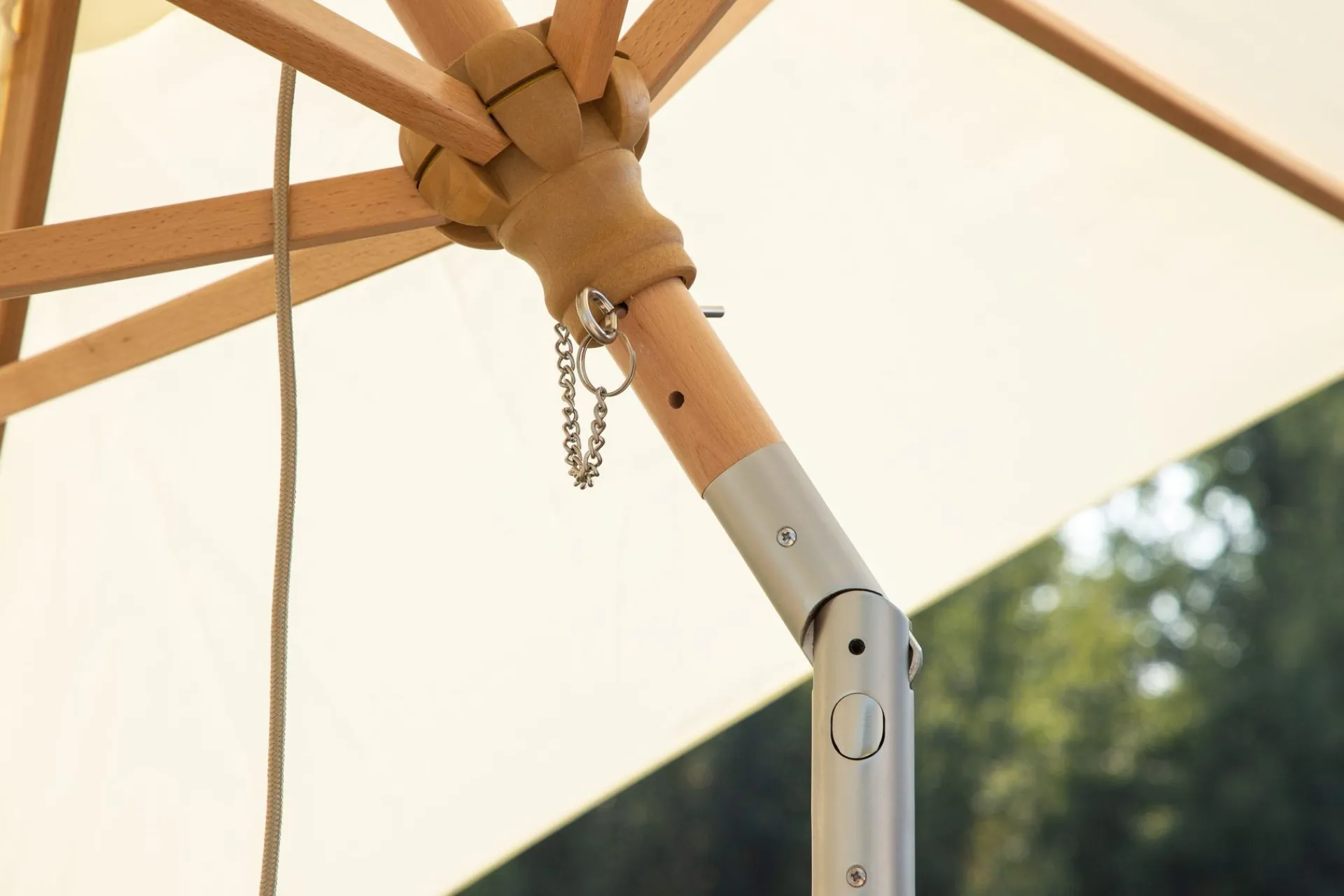 Venture Home Parasoller-Corypho Parasoll 250 cm Hvit