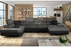 Sovesofaer-Cotere Hjørnesofa Venstre Haze 11 + Lex 7 + Haze 11