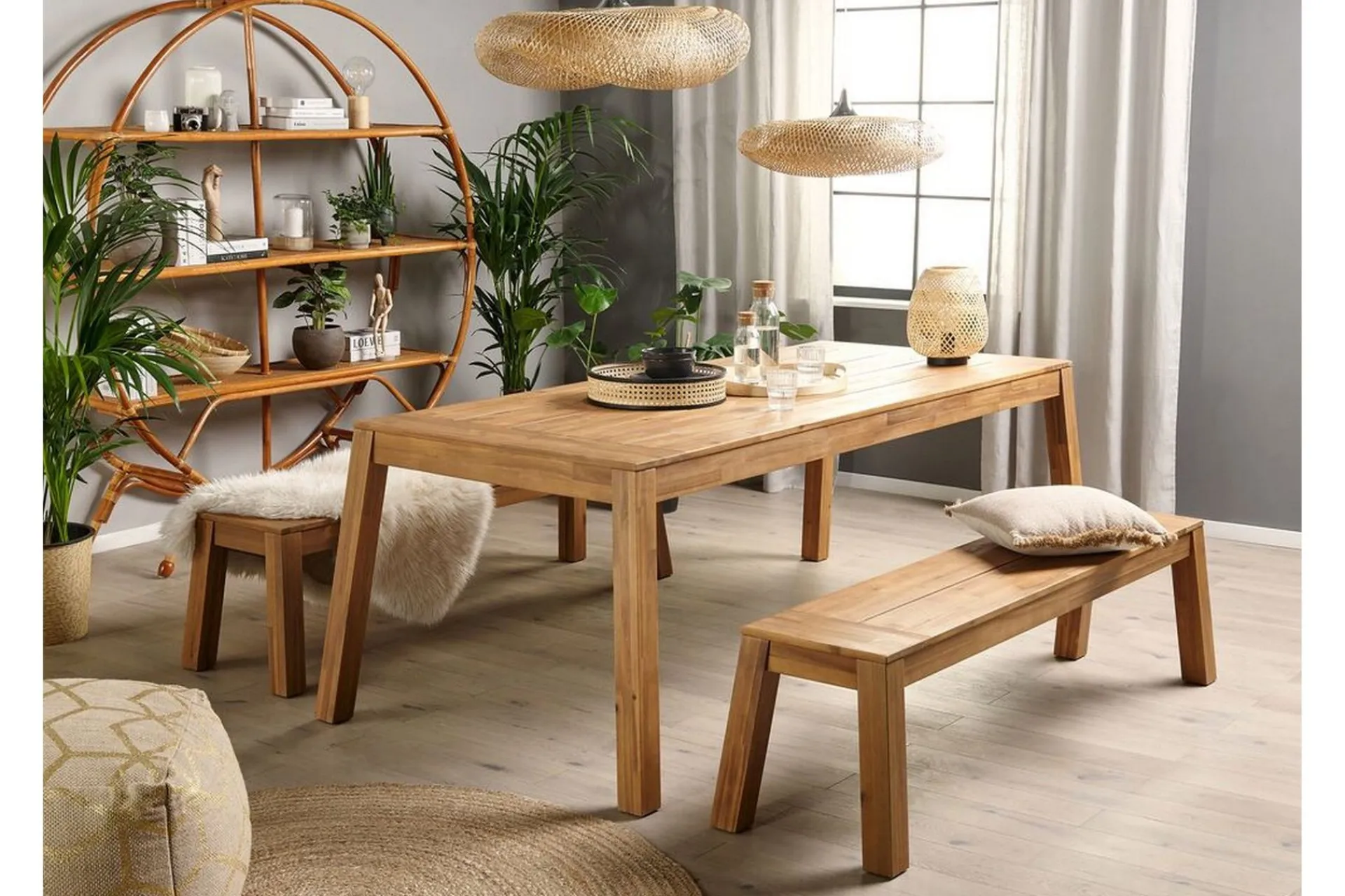 Coteto 3-seters Sittebenk 160 cm
