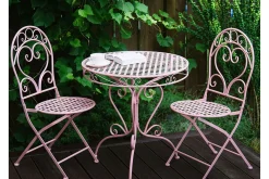 Cafesett|Balkonggrupper-Courville Cafésett Rosa