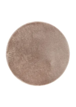 KM Home Moderne Tepper-Cozy Ryeteppe 120 cm Rund Lin