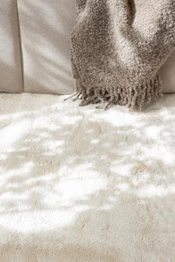 KM Home Moderne Tepper-Cozy Ryeteppe 60x120 cm Rektangulær Natur