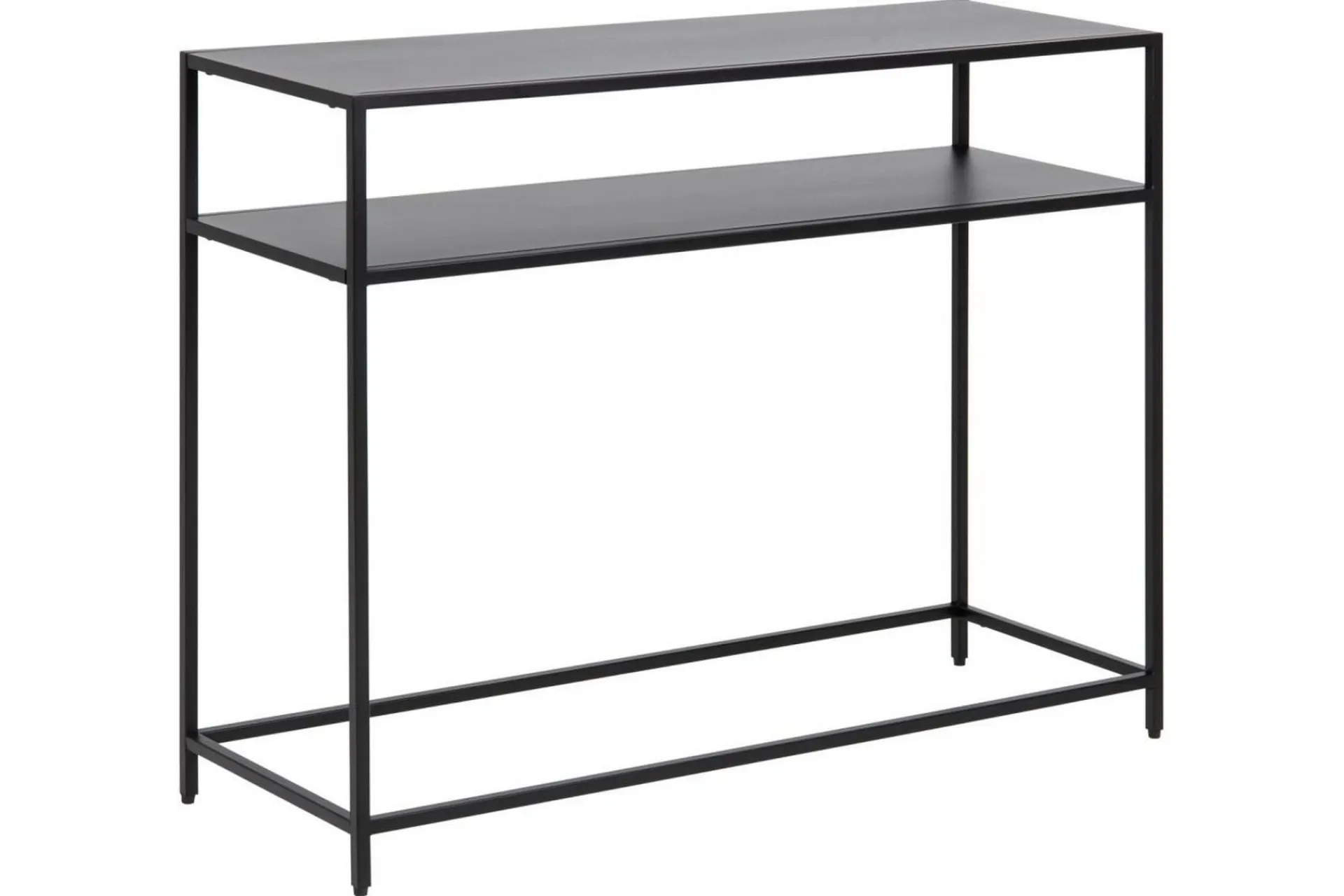 Gangbord|Avlastningsbord-Crabtree Konsollbord 35 cm Svart
