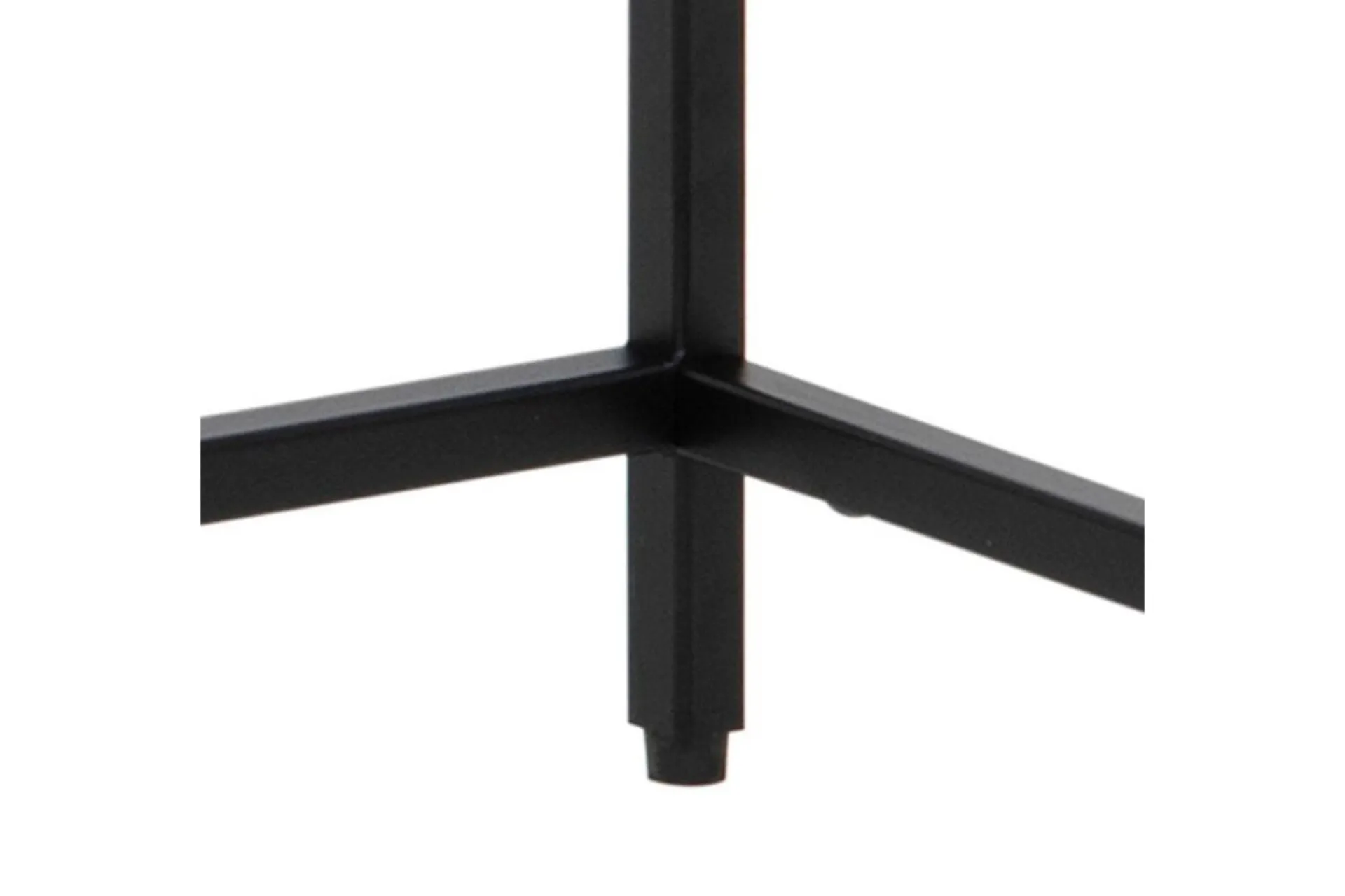 Gangbord|Avlastningsbord-Crabtree Konsollbord 35 cm Svart