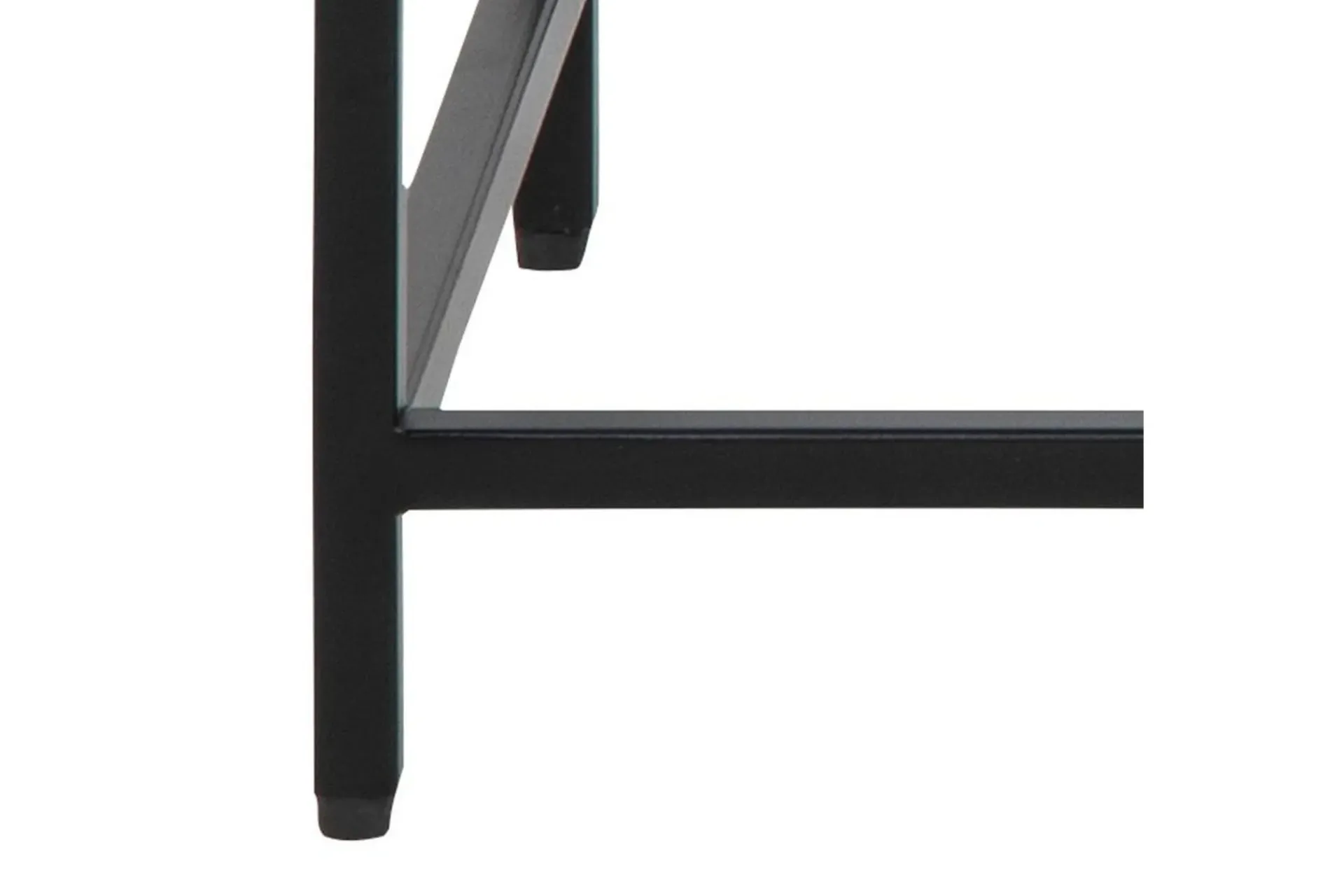 Gangbord|Avlastningsbord-Crabtree Konsollbord 35 cm Svart