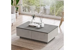 Sofabord-Cranner Sofabord 90 cm Sølv,Antracit