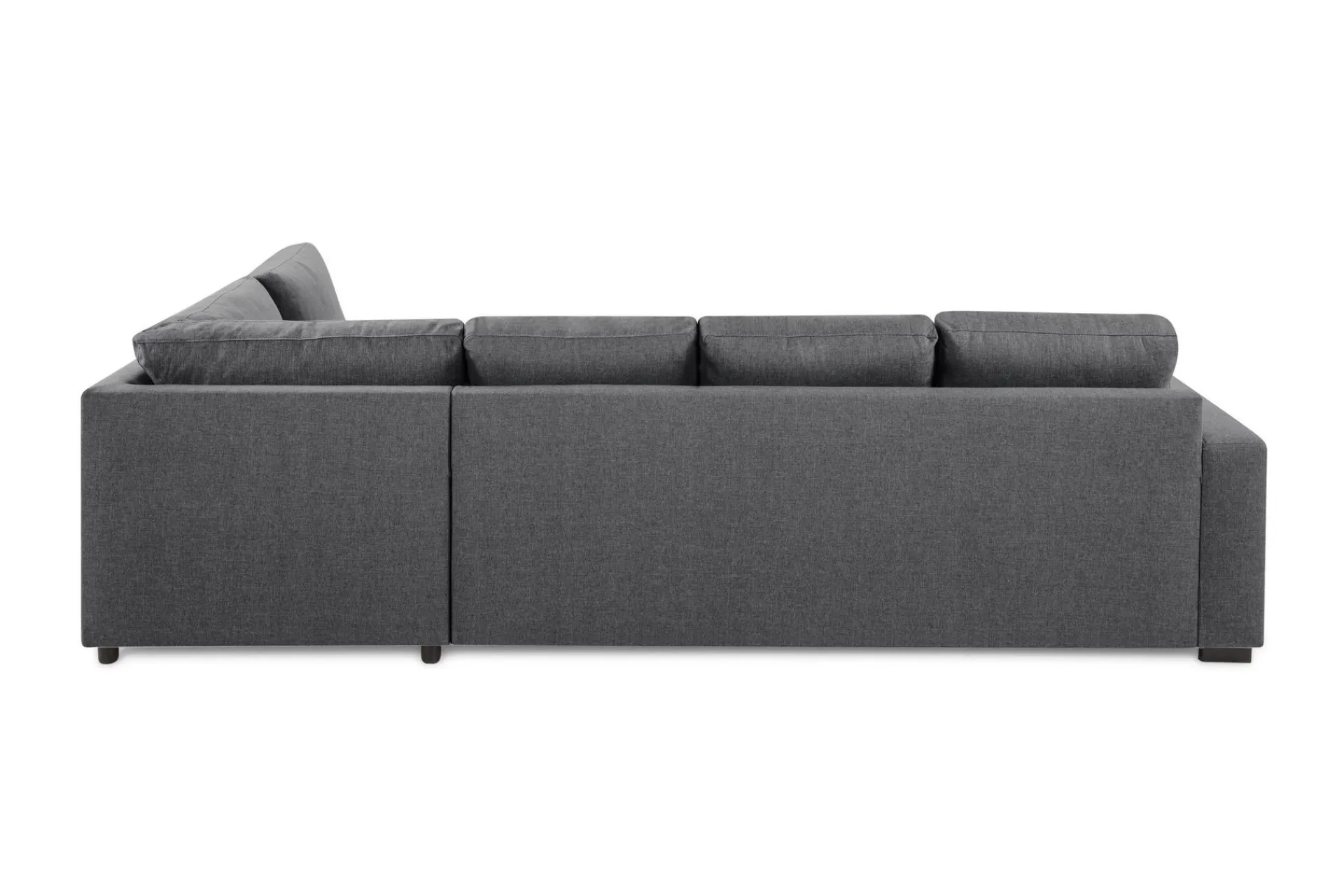 Basic Home Crazy Limited Edition 4-seters Høyrevendt L-formet Sjeselongsofa i Stoff