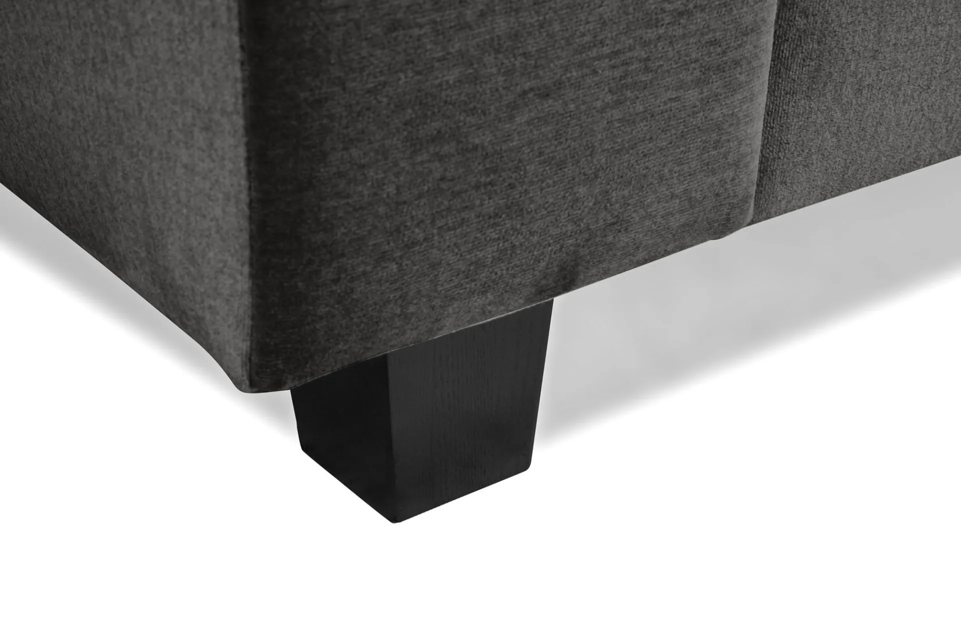 Basic Home 2 Seter Sofa-Crazy 2-seters Fløyelssofa Mørkegrå