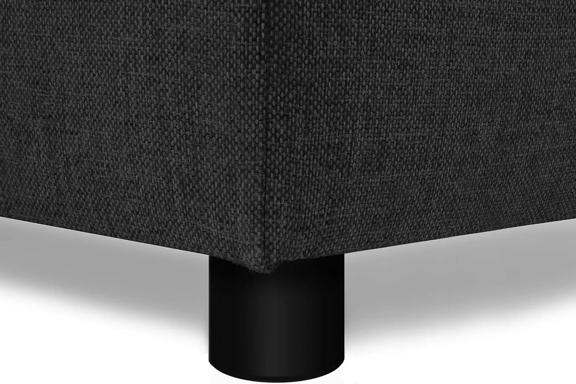 Basic Home Sofa Med Sjeselong-Crazy 4-seters Høyrevendt L-formet Sjeselongsofa i Stoff Grey