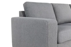 Basic Home Crazy 3-seters Høyrevendt L-formet Sjeselongsofa i Stoff