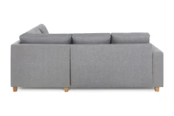 Basic Home Crazy 3-seters Høyrevendt L-formet Sjeselongsofa i Stoff