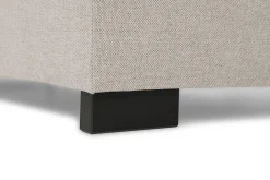 Basic Home U-Sofa-Crazy 6-seters Høyrevendt U-formet XX-Large Sofa med Divan og Sjeselong i Stoff Beige