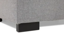 Basic Home Crazy 5-seters Høyrevendt U-formet X-Large Sofa med Divan og Sjeselong i Stoff inkl. Pynteputer