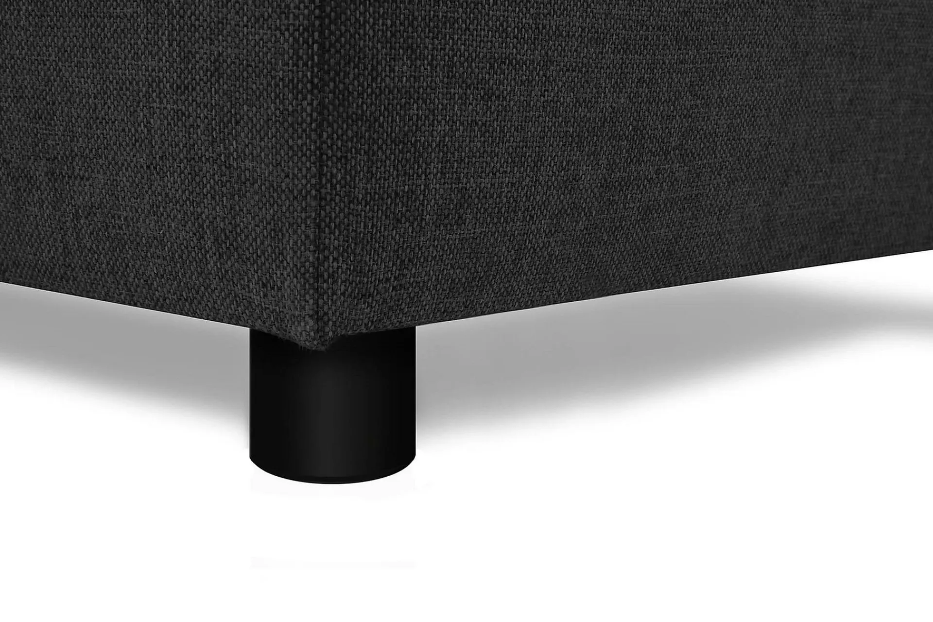 Basic Home Crazy 5-seters U-formet Sofa med Dobbel Sjeselong i Stoff