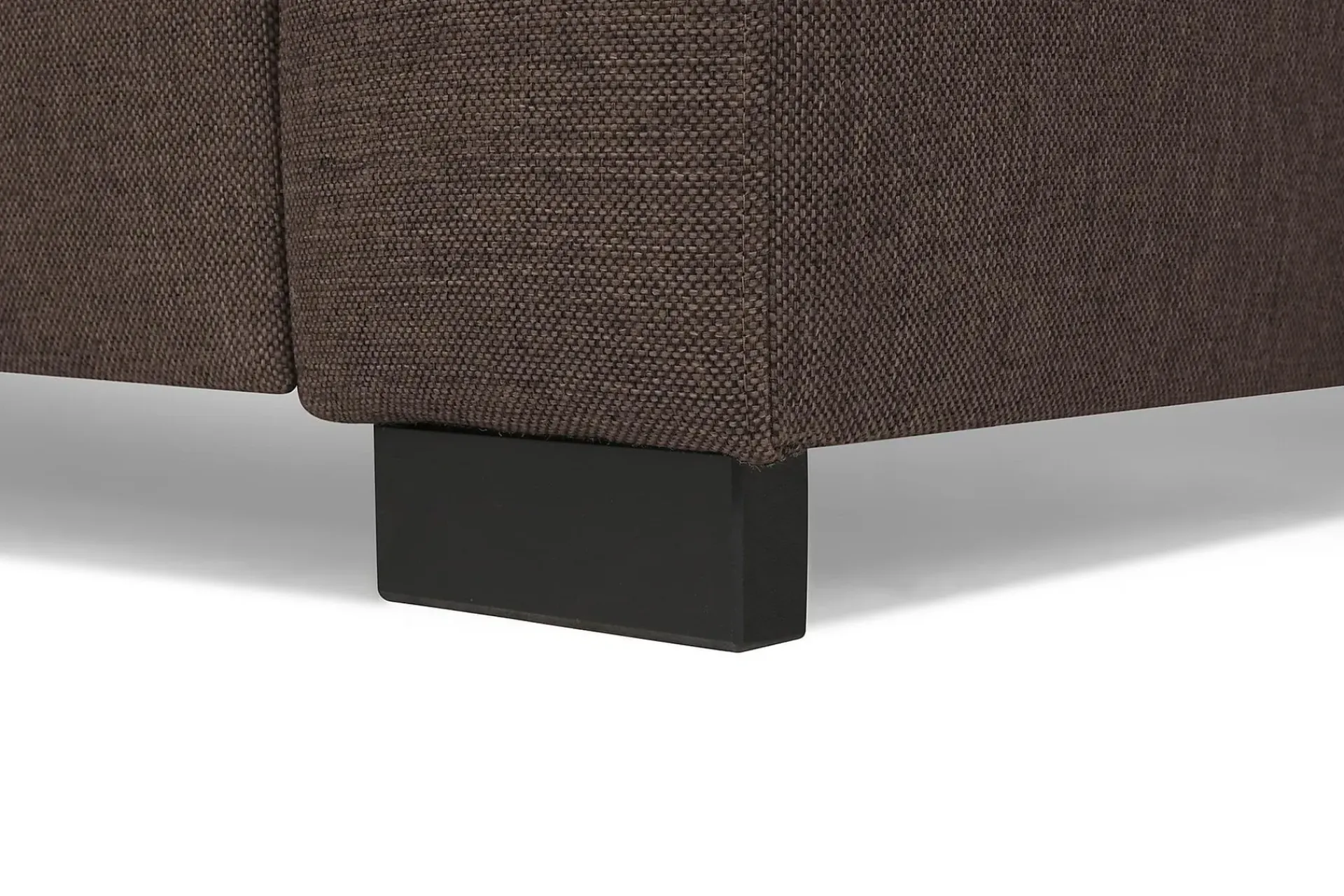 Basic Home Hjørnesofa-Crazy 5-seters Vendbar L-formet Large Hjørnesofa i Stoff Brun