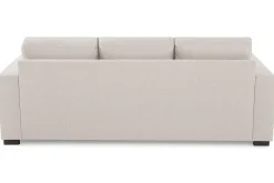 Basic Home Crazy 3-seters Vendbar L-formet Sjeselongsofa i Stoff